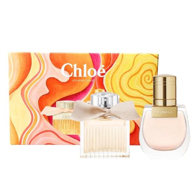 【Chloe’ 蔻依】小小Chloe香氛禮盒組 -經典同名淡香精20ml+芳心之旅淡香精20ml -2024新包裝(平行輸入)