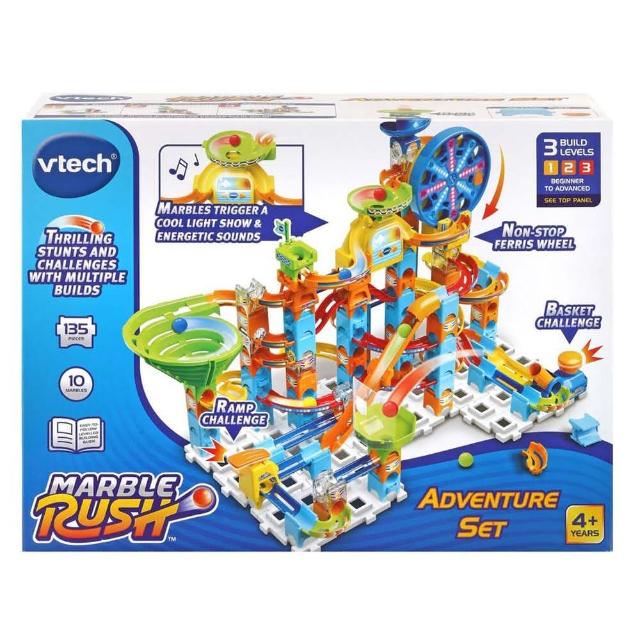 【ToysRUs 玩具反斗城】Vtech偉易達 智能滾球積木建構軌道組-摩天輪樂園