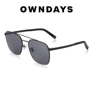 【OWNDAYS】個性經典方框款墨鏡(SUN7003B-2S C1)