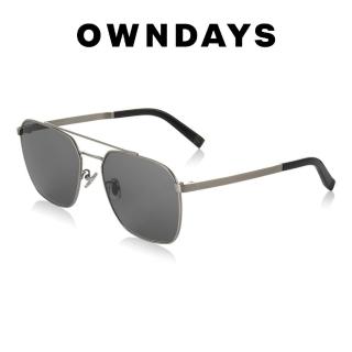 【OWNDAYS】個性經典方框款墨鏡(SUN7003B-2S C2)