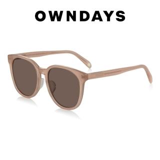 【OWNDAYS】個性方形墨鏡(SUN8008B-3S C4)
