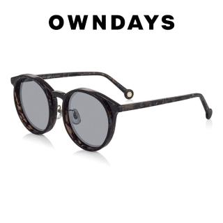 【OWNDAYS】個性方形墨鏡(SUN8009B-3S C2)