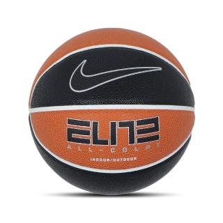 【NIKE 耐吉】籃球 Elite All Court 2.0 8P 橘黑 深溝 耐磨 室內外 7號球(N100408881-107)
