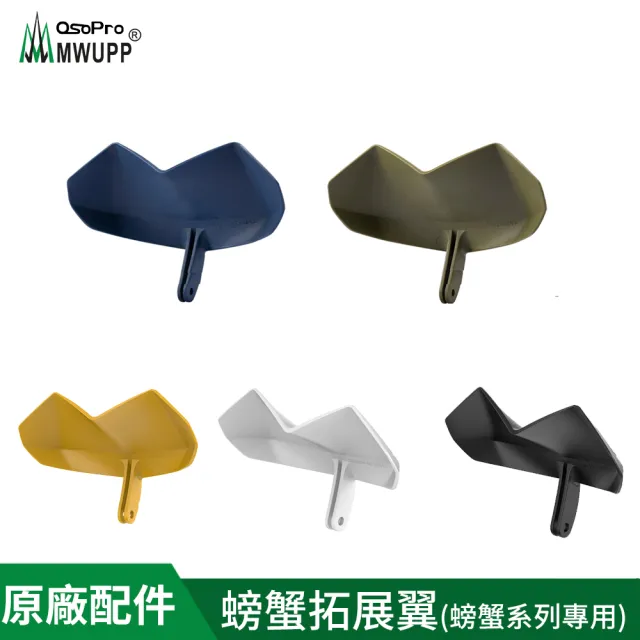 【五匹MWUPP】osopro 玄武減震系列 專業摩托車架-後視鏡+拓展翼 遮陽組