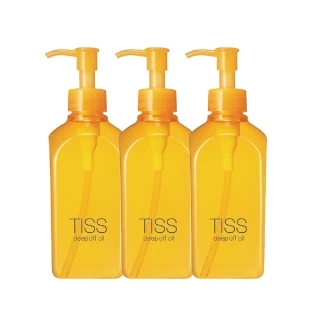 【TISS】深層卸妝油 230mL(毛孔潔淨升級型 3入組)