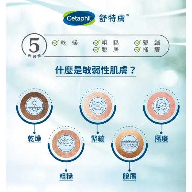 【Cetaphil 舒特膚】官方直營 長效潤膚乳 59ml(臉部身體乳液/敏感肌/保濕/B3/B5/乾燥粗糙)