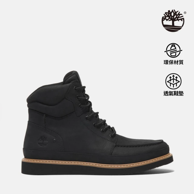 Timberland 男款黑色中筒休閒靴(A698FW02)