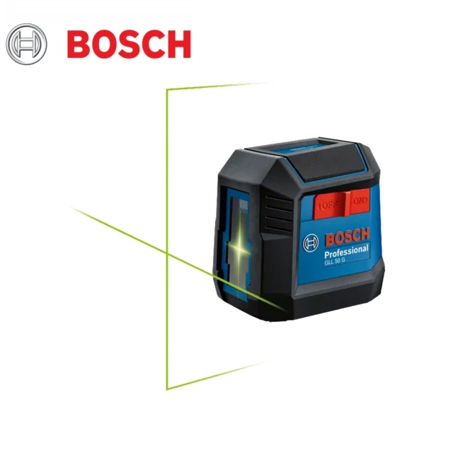 BOSCH 博世 小綠光 GLL 50 G 綠光 十字 墨線儀 兩線 簡單 輕巧 適用 設計師(GLL 50 G)