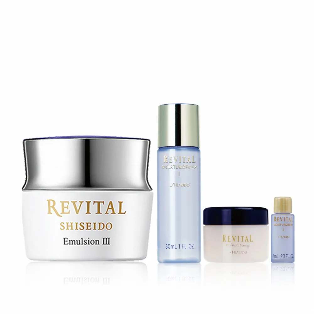 【REVITAL 莉薇特麗】雪絨霜明星組(凝乳霜 50ml/資生堂東京櫃品牌)