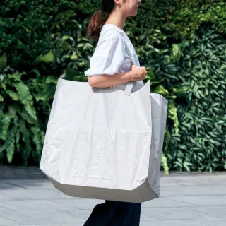 【MUJI 無印良品】聚丙烯購物袋/大 寬600×深350×高550mm