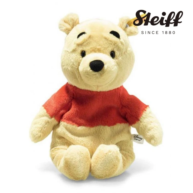 STEIFF Disney winnie the pooh 小熊維尼(動物王國_黃標)