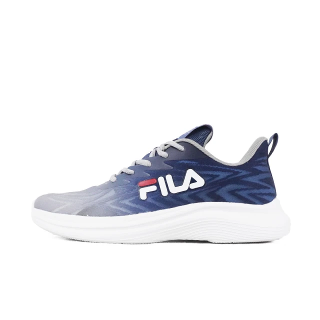 FILA Cft Sponge 男 慢跑鞋 運動鞋 休閒 輕量 透氣 緩衝 彈力 藍(1-J924W-411)