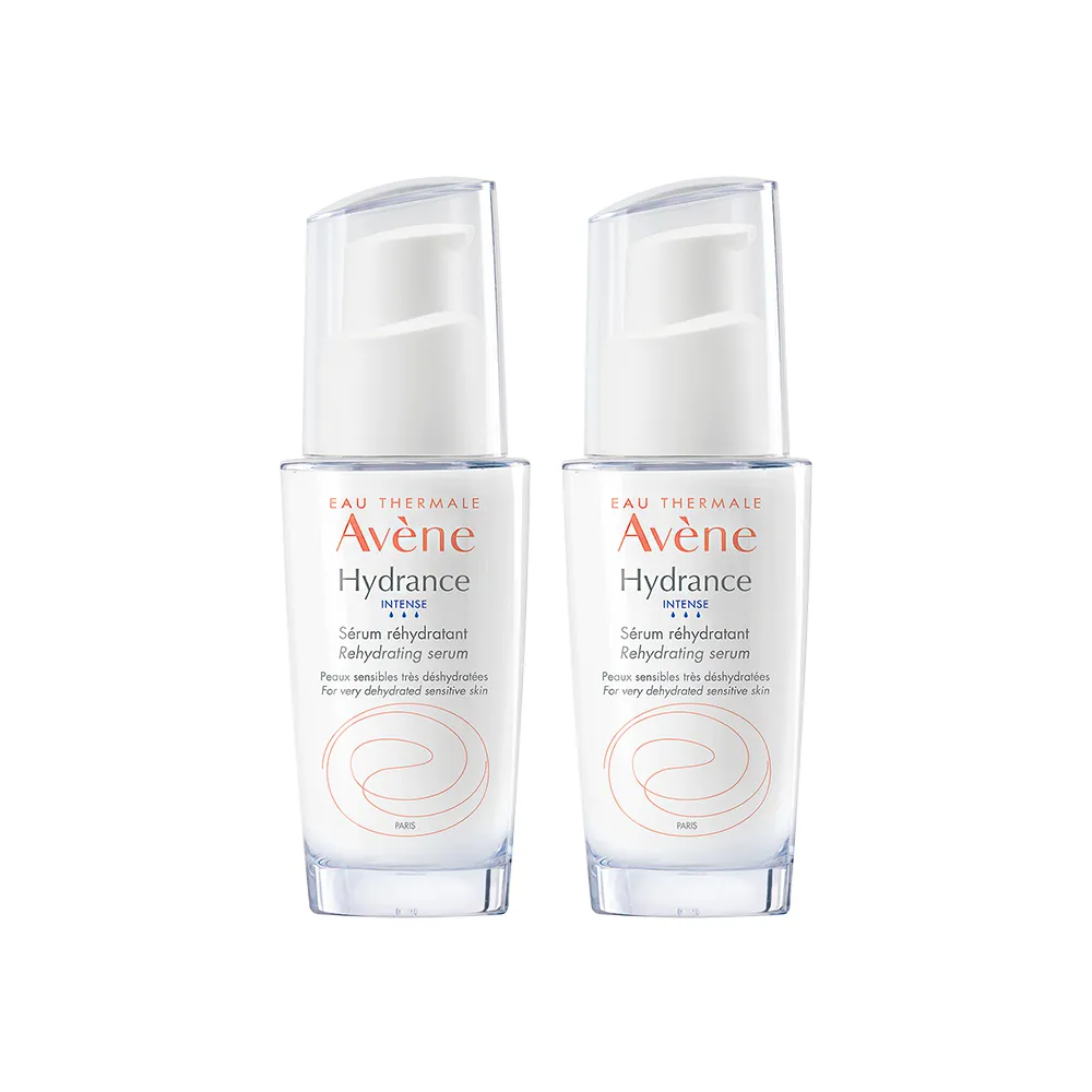 【Avene 雅漾官方直營】24H全效活泉保濕精華液30ml_2入組(乾性/缺水肌推薦)