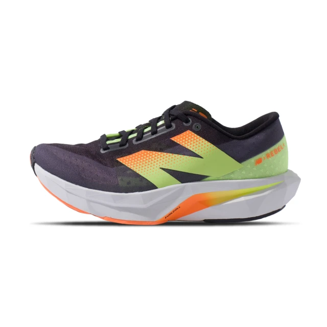 NEW BALANCE Fuelcell Rebel V4 女鞋 黑螢光綠色 緩震 運動 輕量 慢跑鞋 WFCXCG4