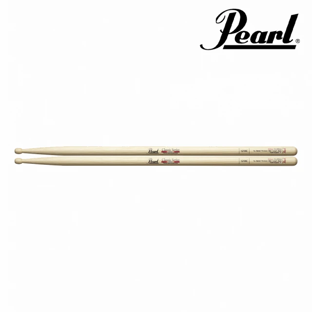 Pearl 121HC 山胡桃木鼓棒 日本製(原廠公司貨 商品保固有保障)