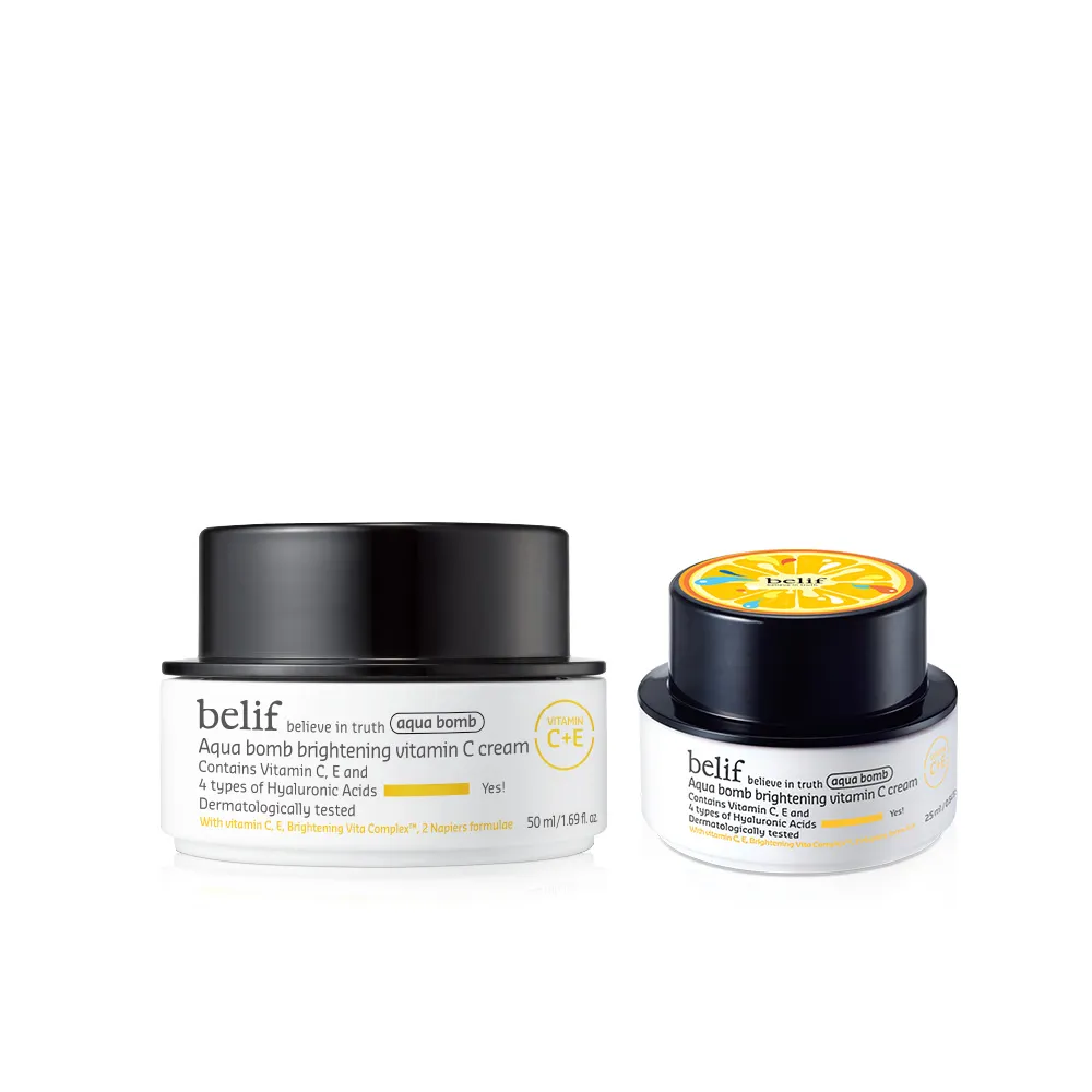 【belif】官方直營 斗篷草維他命C+E炸彈霜50ml