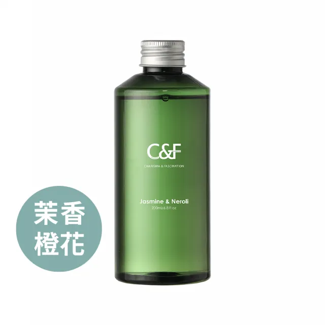 【C&F香研所】孚日花園空間香氛瓶2+2超值組(香氛瓶200ml*2+補充瓶200ml*2)