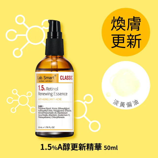 【Dr.Hsieh 達特醫】LabSmart Hi-Tech/Classic精華50ml-無盒(任選2瓶880元)