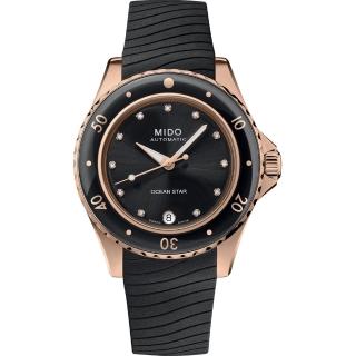 【MIDO 美度】cean Star 海洋之星 復古風格潛水機械錶-36.5mm(M0262073705600)