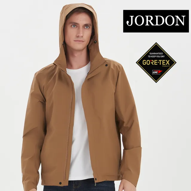 【JORDON 橋登】GORE-TEX 防水機能輕薄夾克外套(防風/透氣/連帽/輕量/女外套/男外套)