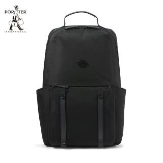 【PORTER INTERNATIONAL】都會尊爵DUKE雙層後揹包(黑)