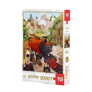 【TOi 圖益】拼圖1000片-哈利波特系列-霍格華茲特快列車(DIY生日插畫桌遊禮物 交換禮物)