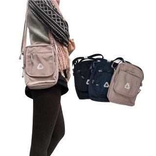 【SNOW.bagshop】斜側包小容量(二主袋+外袋共四層進口防水包 尼龍布)