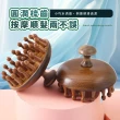 【天然圓潤】金絲檀木28齒經絡梳子(寬齒梳 頭皮梳 按摩梳 肩頸頭療 木梳 穴位按摩 刮痧棒 臉部按摩)