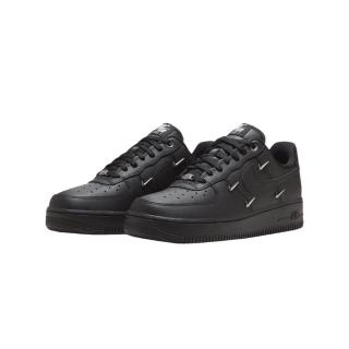 【NIKE 耐吉】W Nike Air Force 1 Low 黑魂銀勾 HQ1180-001(AF1 舒適 復古 經典 休閒鞋 女鞋)