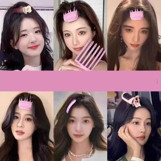【HaNA 梨花】網紅明星博主心頭好．高顱頂神器髮插髮梳瀏海懶人無痕蓬鬆夾子(瀏海夾 髮夾 髮梳