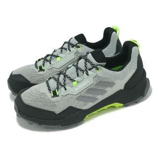 【adidas 愛迪達】戶外鞋 Terrex AX4 男鞋 灰黑 螢光綠 抗撕裂 越野 登山 愛迪達(IF4868)