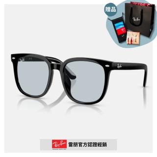 【RayBan 雷朋】方形膠框太陽眼鏡(RB4401D-601/87、601/85、601/74、601/72 57mm)