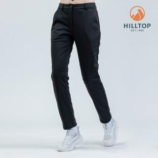 【Hilltop 山頂鳥】WINDSTOPPER防風透氣保暖長褲 女款 黑｜PH31XFP9ECA0