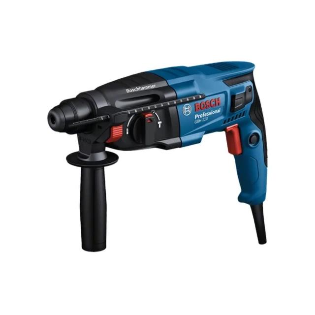 【BOSCH 博世】免出力 四溝 三用 鎚鑽(GBH 220)