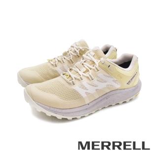 【MERRELL】女 ANTORA 3 GORE-TEX 防水輕量越野健行鞋 女鞋(奶油黃)