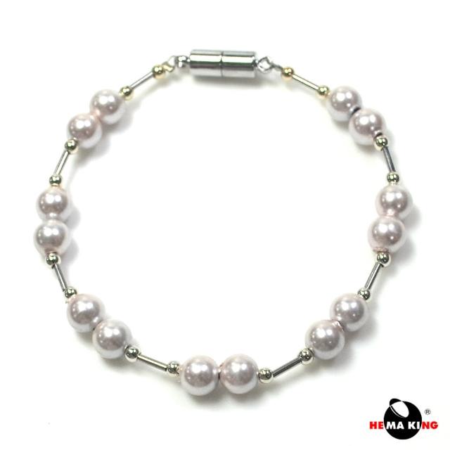 【HEMAKING】磁性珍珠經典手鍊(6mm)