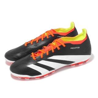 【adidas 愛迪達】足球鞋 predator League 2G/3G AG 男鞋 黑白 抓地 人造草皮 運動鞋 愛迪達(IF3210)