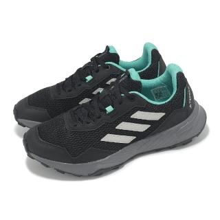 【adidas 愛迪達】越野跑鞋 Tracefinder W 女鞋 黑藍 網布 抓地 戶外 運動鞋 愛迪達(IE5909)