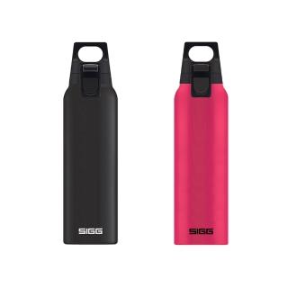 【SIGG】官方直營 H&C 彈蓋不鏽鋼保溫瓶 500ml(One Touch 單手操作方便)