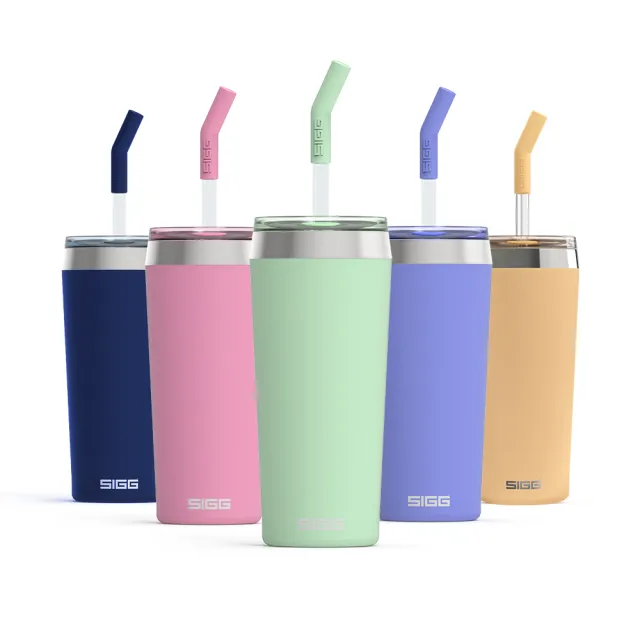 【SIGG】官方直營 Helia 保溫吸管杯 600ml(通過 SGS 檢測 - 無雙酚 A、塑化劑)