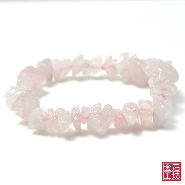 【HEMAKING】幸福粉晶不規則造型手鍊