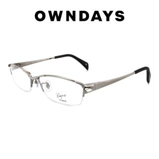 【OWNDAYS】K.moriyama 紳士款系列光學鏡框(KM1127-G C3)