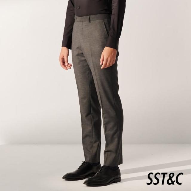 【SST&C】經典款深灰格紋裁縫西裝褲00022408004(新品上市)