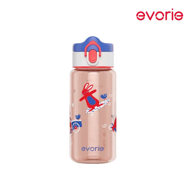 【Evorie】Tritan兒童水杯2入組 (300mL+380mL)