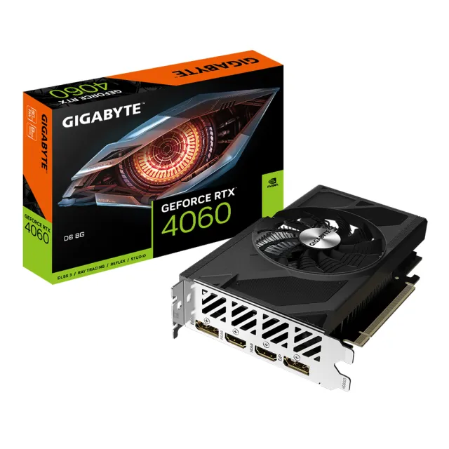 【GIGABYTE 技嘉】RTX4060+ 650W電源組合★GeForce RTX 4060 D6 8G顯示卡GP-P650G金牌電源供應器