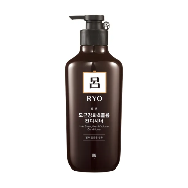 即期品【RYO 呂】韓方頭皮養護洗髮精/潤髮乳 400ml x3入(薄荷強效/黑豆蓬鬆/山茶花瞬效)