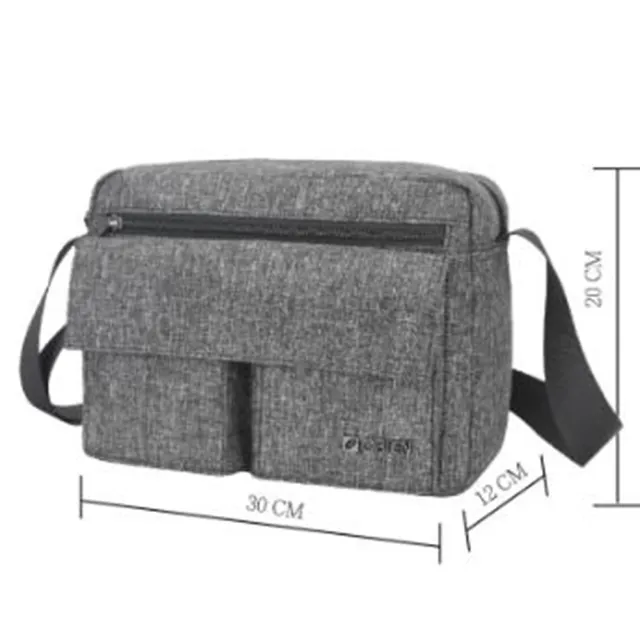 【SNOW.bagshop】雙11 肩背包 中容量 主袋+外袋共四層 防水輕量 杜邦抗刮 尼龍布