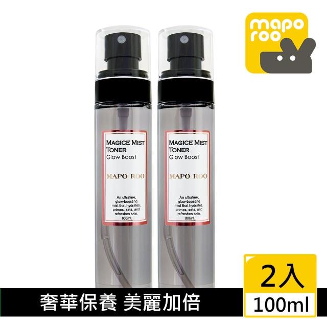 【MAPO ROO 瑪普睿】皮秒超導賦活原生露100MLx2入(保濕噴霧 細緻毛孔維持水油平衡)