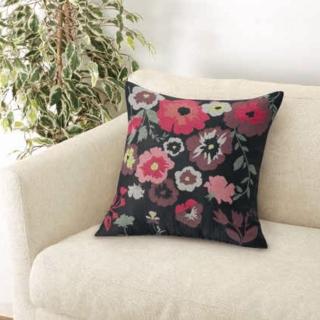 【NITORI 宜得利家居】抱枕套 JQDG FLOWER NC10PU(抱枕套 抱枕)