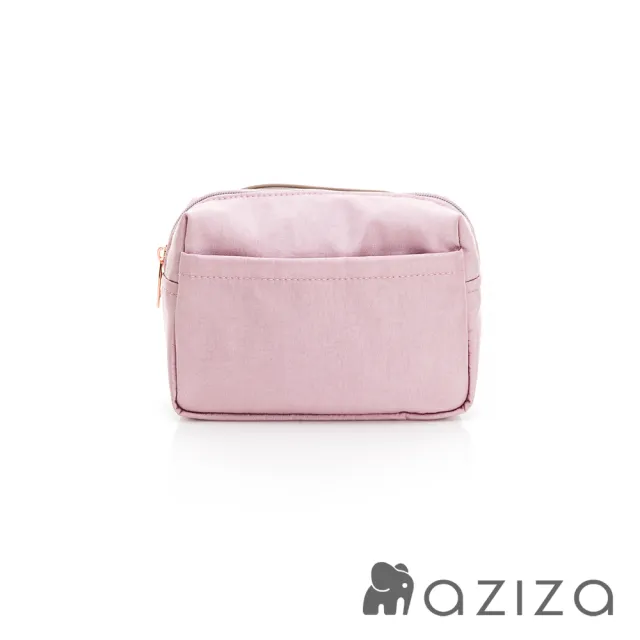 【aziza】象紋尼龍輕巧化妝包(多色)